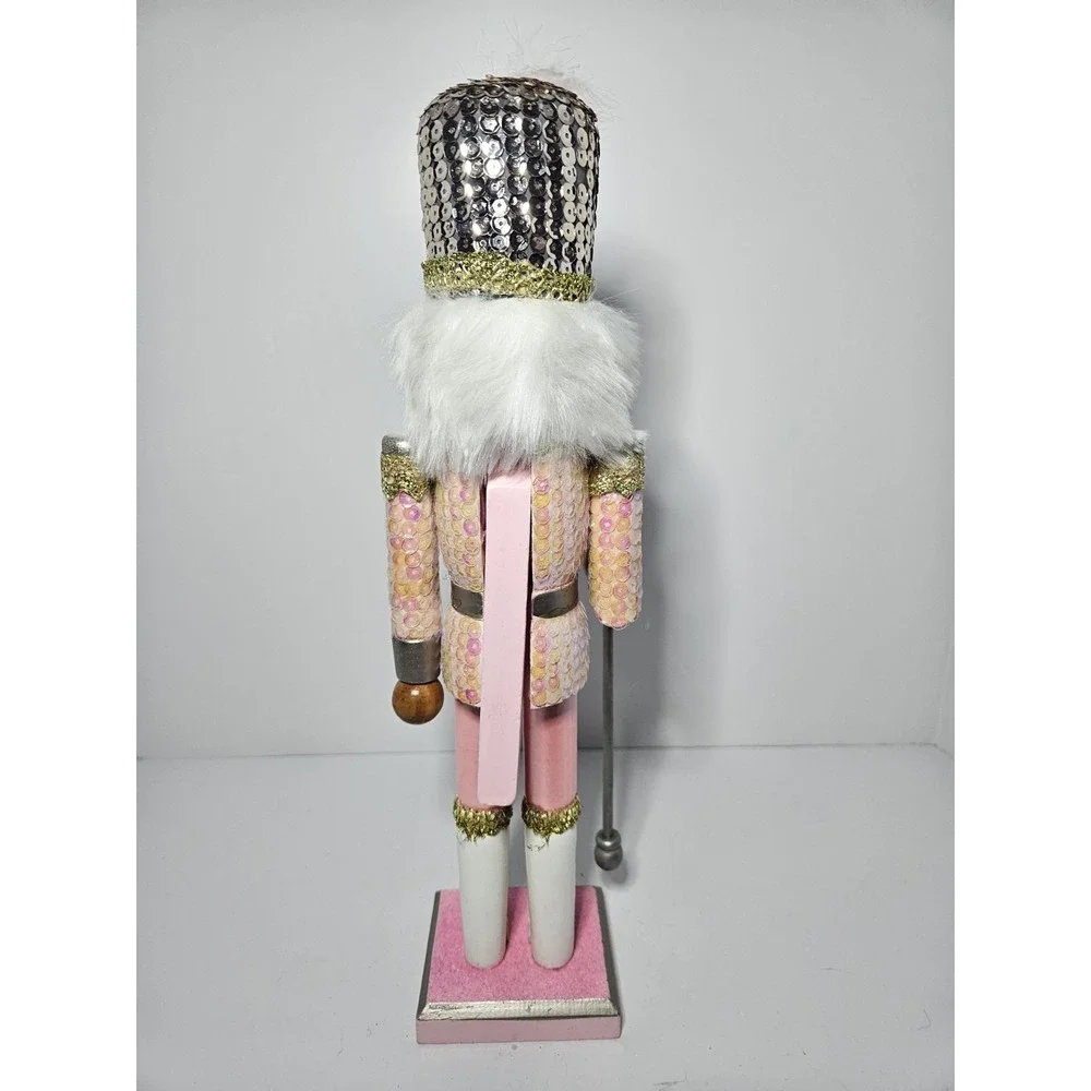 2017 Pier 1 One Pastel Pink Bling Sequins Rhinestone 15